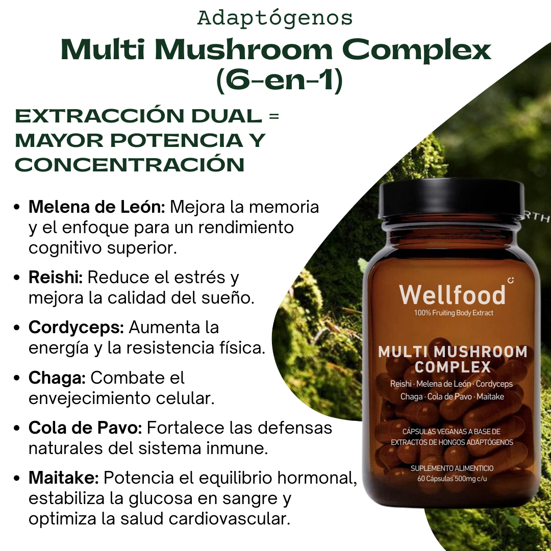 Multi Mushroom Complex (6-en-1)
